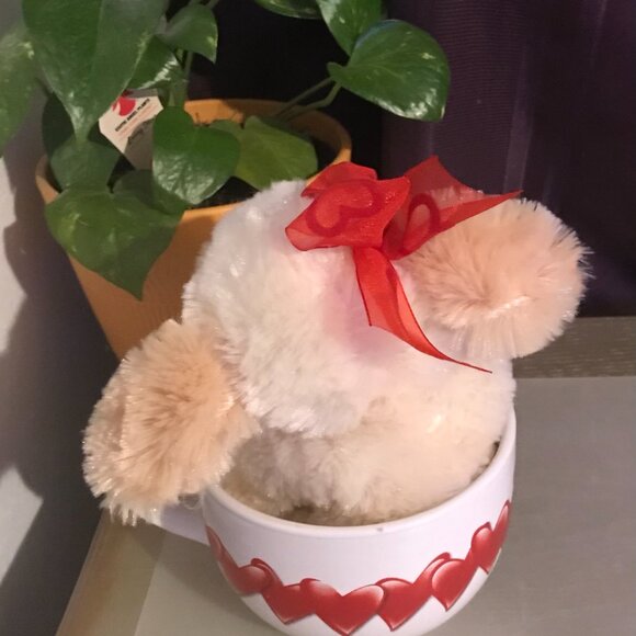 Dan Dees Collector's Choice 12 oz mug with adorable soft tan stuffed puppy. - Picture 5 of 15